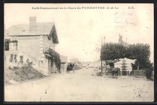 Old postcard fondettes d'occasion  Expédié en Belgium