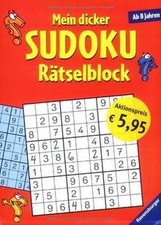 Dicker sudoku rätselblock gebraucht kaufen  Berlin