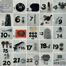 PEÇAS DE MÁQUINA DE COSTURA VINTAGE CANTORA 306K (preto) comprar usado  Enviando para Brazil
