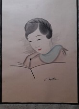 Peinture papier portrait d'occasion  Castres