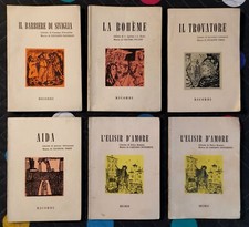 Lotto libretti opera usato  Cosenza