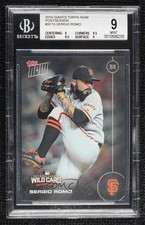 2016 Topps Now /221 Sergio Romo #SF-15 BGS 9 Estado perfeito comprar usado 2016 Topps Now /221 Sergio Romo #SF-15 BGS 9 Estado perfeito comprar usado  Enviando para Brazil