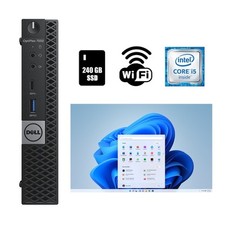 Computador desktop Dell OptiPlex 7050 micro core i5 16GB RAM 240 SSD Windows 11 PC comprar usado  Enviando para Brazil
