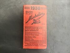 Guide michelin 1938 d'occasion  France