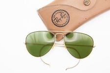 Óculos de sol aviador vintage B&L Ray Ban Bausch & Lomb 1/10 12k GF 58mm com estojo comprar usado  Enviando para Brazil