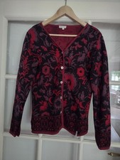 strickjacke blumen gebraucht kaufen  Amelinghausen