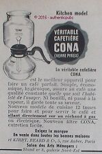Advertisement cona coffee d'occasion  Expédié en Belgium