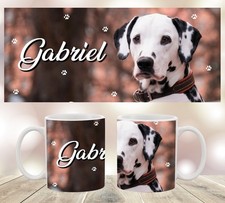 Mug dalmatien personnalisé d'occasion  Saint-Martin-Boulogne