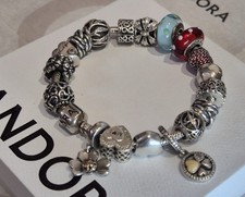 Genuine pandora bracelet for sale  REDDITCH