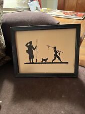 vintage wood framed picture for sale  Glenside