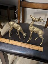 Vintage brass deer for sale  Columbus