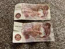 Two ten shilling for sale  SEAFORD