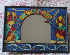 Miroir decoratif peint d'occasion  Prémery