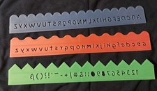 Letras e números em forma de plástico comprar usado  Enviando para Brazil