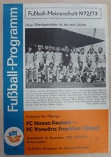 Riginal fußball programm gebraucht kaufen  Rostock