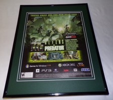 Aliens vs Predator 2010 PS3 XBox emoldurado 11x14 anúncio ORIGINAL  , usado comprar usado  Enviando para Brazil
