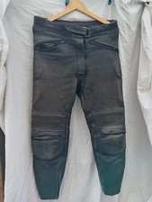 Black leather motorcycle for sale  MANCHESTER