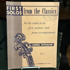 First solos classics for sale  Plant City