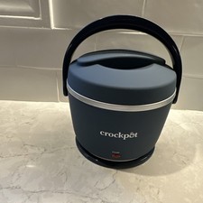 Crock-Pot 20 oz Lancheira Elétrica Portátil Plug-in Aquecedor de Alimentos Azul Marinho comprar usado  Enviando para Brazil
