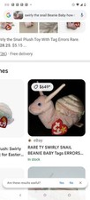 Beanie babies swirly for sale  Roswell