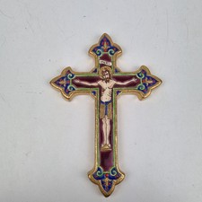 Crucifix enamels longwy d'occasion  Expédié en Belgium