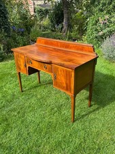 Antique mahogany kneehole for sale  BEDALE