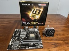 Placa-mãe GIGABYTE GA-78LMT-USB3 AM3+ mATX com CPU AMD FX-4300 e cooler comprar usado  Enviando para Brazil