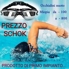Occhialini miopia nuoto usato  Napoli