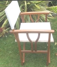 Directors chair pale for sale  RETFORD