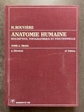 Anatomie humaine .rouvière d'occasion  Strasbourg-