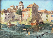 Ancien tableau huile d'occasion  Nice-