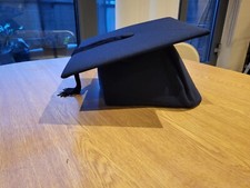 Blue flexible mortarboard for sale  MAIDSTONE
