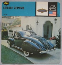 Lincoln zephyr edito for sale  DARWEN