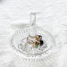 Pressed crystal ring for sale  Big Pine Key