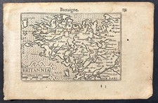 Bretagna 1598 ortelius usato  Perugia