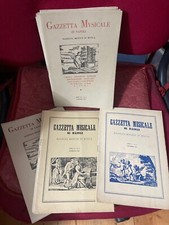 Gazzetta musicale napoli usato  Portici