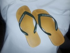 Havaianas green yellow for sale  SOUTHEND-ON-SEA