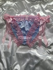 Blue satin pink for sale  PRESTON