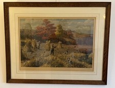 Framed print landscape for sale  HARTLEPOOL