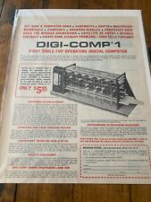 Antigo 1968 Digi-Comp 1 anúncio de computador digital de mesa comprar usado  Enviando para Brazil