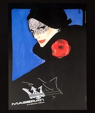 Maserati poster manifesto usato  Torino