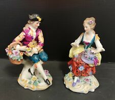 Couple figurine porcelaine d'occasion  Gerbéviller