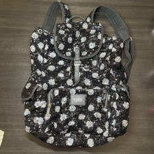 Usado, Mochila de lantejoulas Victoria's Secret rosa Bling preta e prata bolinhas  comprar usado  Enviando para Brazil