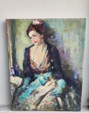 Peinture ancienne huile d'occasion  Bourges