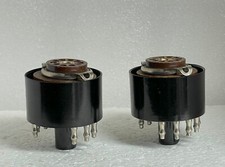 Adapter Röhre EF12    EF804 Telefunken Stahlsockel auf Noval ungebraucht, usado comprar usado  Enviando para Brazil