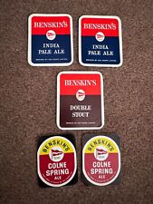 Beer labels benskin for sale  HOCKLEY