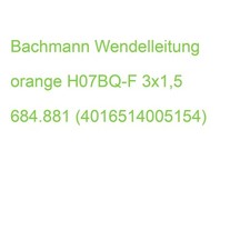 Bachmann wendelleitung range gebraucht kaufen  Hamburg