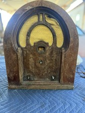 Botões faltando vintage PHILCO 52 CATEDRAL: CONCHA DE MADEIRA, usado comprar usado  Enviando para Brazil