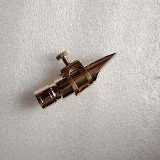 ALTO saxofone sax bocal de metal com som de ligadura COR PRATA #4-9, usado comprar usado  Enviando para Brazil