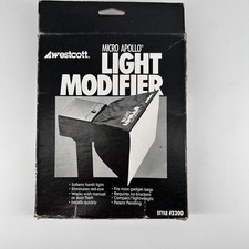Modificador de luz Westcott Micro Apollo para fotografia flash – Estilo #2200 comprar usado  Enviando para Brazil